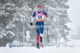 16.03.2024, Falun, Sweden (SWE): Elin Henriksson (SWE) - FIS world cup cross-country, 10km, Falun (SWE). www.nordicfocus.com. © Modica/NordicFocus. Every downloaded picture is fee-liable.