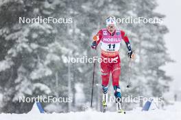 16.03.2024, Falun, Sweden (SWE): Silje Theodorsen (NOR) - FIS world cup cross-country, 10km, Falun (SWE). www.nordicfocus.com. © Modica/NordicFocus. Every downloaded picture is fee-liable.