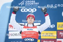 15.03.2024, Falun, Sweden (SWE): Erik Valnes (NOR) - FIS world cup cross-country, cups, Falun (SWE). www.nordicfocus.com. © Modica/NordicFocus. Every downloaded picture is fee-liable.