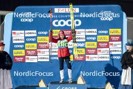 15.03.2024, Falun, Sweden (SWE): Margrethe Bergane (NOR) - FIS world cup cross-country, cups, Falun (SWE). www.nordicfocus.com. © Modica/NordicFocus. Every downloaded picture is fee-liable.