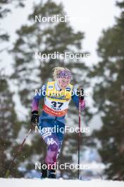 15.03.2024, Falun, Sweden (SWE): Samantha Smith (USA) - FIS world cup cross-country, individual sprint, Falun (SWE). www.nordicfocus.com. © Modica/NordicFocus. Every downloaded picture is fee-liable.