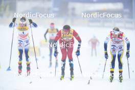 15.03.2024, Falun, Sweden (SWE): Kristine Stavaas Skistad (NOR), Linn Svahn (SWE), (l-r)  - FIS world cup cross-country, individual sprint, Falun (SWE). www.nordicfocus.com. © Modica/NordicFocus. Every downloaded picture is fee-liable.