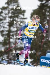 15.03.2024, Falun, Sweden (SWE): Jessie Diggins (USA) - FIS world cup cross-country, individual sprint, Falun (SWE). www.nordicfocus.com. © Modica/NordicFocus. Every downloaded picture is fee-liable.