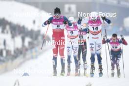15.03.2024, Falun, Sweden (SWE): Ondrej Cerny (CZE), Emil Danielsson (SWE), (l-r)  - FIS world cup cross-country, individual sprint, Falun (SWE). www.nordicfocus.com. © Modica/NordicFocus. Every downloaded picture is fee-liable.