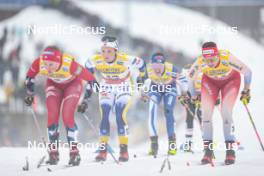 15.03.2024, Falun, Sweden (SWE): Johanna Hagstroem (SWE), Desiree Steiner (SUI), (l-r)  - FIS world cup cross-country, individual sprint, Falun (SWE). www.nordicfocus.com. © Modica/NordicFocus. Every downloaded picture is fee-liable.