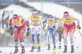 15.03.2024, Falun, Sweden (SWE): Johanna Hagstroem (SWE), Desiree Steiner (SUI), (l-r)  - FIS world cup cross-country, individual sprint, Falun (SWE). www.nordicfocus.com. © Modica/NordicFocus. Every downloaded picture is fee-liable.