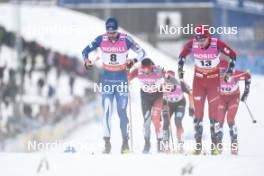 15.03.2024, Falun, Sweden (SWE): Joni Maki (FIN), Even Northug (NOR), (l-r)  - FIS world cup cross-country, individual sprint, Falun (SWE). www.nordicfocus.com. © Modica/NordicFocus. Every downloaded picture is fee-liable.