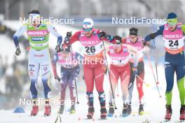 15.03.2024, Falun, Sweden (SWE): Haavard Solaas Taugboel (NOR), Nejc Stern (SLO), (l-r)  - FIS world cup cross-country, individual sprint, Falun (SWE). www.nordicfocus.com. © Modica/NordicFocus. Every downloaded picture is fee-liable.