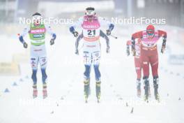 15.03.2024, Falun, Sweden (SWE): Johan Haeggstroem (SWE), Even Northug (NOR), (l-r)  - FIS world cup cross-country, individual sprint, Falun (SWE). www.nordicfocus.com. © Modica/NordicFocus. Every downloaded picture is fee-liable.