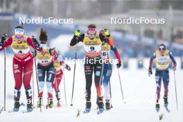 15.03.2024, Falun, Sweden (SWE): Ane Appelkvist Stenseth (NOR), Laura Gimmler (GER), (l-r)  - FIS world cup cross-country, individual sprint, Falun (SWE). www.nordicfocus.com. © Modica/NordicFocus. Every downloaded picture is fee-liable.