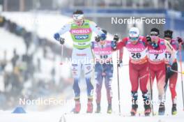 15.03.2024, Falun, Sweden (SWE): Edvin Anger (SWE), Haavard Solaas Taugboel (NOR), (l-r)  - FIS world cup cross-country, individual sprint, Falun (SWE). www.nordicfocus.com. © Modica/NordicFocus. Every downloaded picture is fee-liable.