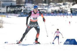 17.03.2024, Falun, Sweden (SWE): Anian Sossau (GER) - FIS world cup cross-country, mass, Falun (SWE). www.nordicfocus.com. © Modica/NordicFocus. Every downloaded picture is fee-liable.
