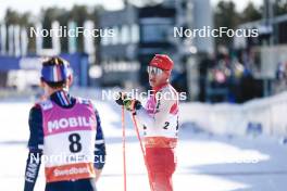 17.03.2024, Falun, Sweden (SWE): Fabrizio Albasini (SUI) - FIS world cup cross-country, mass, Falun (SWE). www.nordicfocus.com. © Modica/NordicFocus. Every downloaded picture is fee-liable.