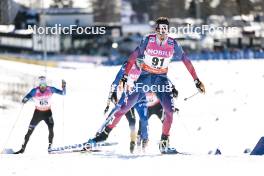17.03.2024, Falun, Sweden (SWE): Kevin Bolger (USA) - FIS world cup cross-country, mass, Falun (SWE). www.nordicfocus.com. © Modica/NordicFocus. Every downloaded picture is fee-liable.
