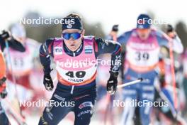 17.03.2024, Falun, Sweden (SWE): Mathis Desloges (FRA) - FIS world cup cross-country, mass, Falun (SWE). www.nordicfocus.com. © Modica/NordicFocus. Every downloaded picture is fee-liable.