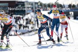 17.03.2024, Falun, Sweden (SWE): Maelle Veyre (FRA) - FIS world cup cross-country, mass, Falun (SWE). www.nordicfocus.com. © Modica/NordicFocus. Every downloaded picture is fee-liable.