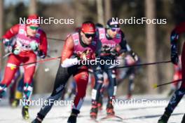 17.03.2024, Falun, Sweden (SWE): Antoine Cyr (CAN) - FIS world cup cross-country, mass, Falun (SWE). www.nordicfocus.com. © Modica/NordicFocus. Every downloaded picture is fee-liable.