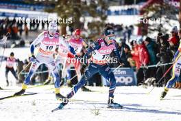17.03.2024, Falun, Sweden (SWE): Jules Lapierre (FRA) - FIS world cup cross-country, mass, Falun (SWE). www.nordicfocus.com. © Modica/NordicFocus. Every downloaded picture is fee-liable.