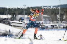 17.03.2024, Falun, Sweden (SWE): Patricija Eiduka (LAT) - FIS world cup cross-country, mass, Falun (SWE). www.nordicfocus.com. © Modica/NordicFocus. Every downloaded picture is fee-liable.