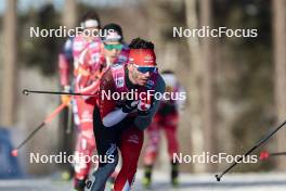 17.03.2024, Falun, Sweden (SWE): Pierre Grall-Johnson (CAN) - FIS world cup cross-country, mass, Falun (SWE). www.nordicfocus.com. © Modica/NordicFocus. Every downloaded picture is fee-liable.