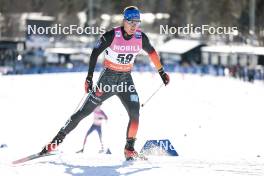 17.03.2024, Falun, Sweden (SWE): Anian Sossau (GER) - FIS world cup cross-country, mass, Falun (SWE). www.nordicfocus.com. © Modica/NordicFocus. Every downloaded picture is fee-liable.