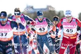 17.03.2024, Falun, Sweden (SWE): Andrew Young (GBR) - FIS world cup cross-country, mass, Falun (SWE). www.nordicfocus.com. © Modica/NordicFocus. Every downloaded picture is fee-liable.
