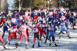 17.03.2024, Falun, Sweden (SWE): Michael Foettinger (AUT), Pierre Grall-Johnson (CAN), (l-r)  - FIS world cup cross-country, mass, Falun (SWE). www.nordicfocus.com. © Modica/NordicFocus. Every downloaded picture is fee-liable.