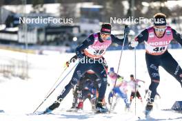 17.03.2024, Falun, Sweden (SWE): Simone Dapra (ITA) - FIS world cup cross-country, mass, Falun (SWE). www.nordicfocus.com. © Modica/NordicFocus. Every downloaded picture is fee-liable.
