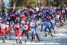 17.03.2024, Falun, Sweden (SWE): Ireneu Esteve Altimiras (AND), Sho Kasahara (JPN), Adam Fellner (CZE), Peter Wolter (USA), Jan Stoelben (GER), Michael Earnhart (USA), (l-r)  - FIS world cup cross-country, mass, Falun (SWE). www.nordicfocus.com. © Modica/NordicFocus. Every downloaded picture is fee-liable.