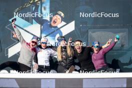 17.03.2024, Falun, Sweden (SWE): Johanna Matintalo (FIN), Krista Parmakoski (FIN), (l-r)  - FIS world cup cross-country, mass, Falun (SWE). www.nordicfocus.com. © Modica/NordicFocus. Every downloaded picture is fee-liable.