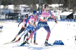 17.03.2024, Falun, Sweden (SWE): Kevin Bolger (USA) - FIS world cup cross-country, mass, Falun (SWE). www.nordicfocus.com. © Modica/NordicFocus. Every downloaded picture is fee-liable.