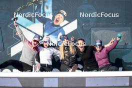 17.03.2024, Falun, Sweden (SWE): Johanna Matintalo (FIN), Krista Parmakoski (FIN), (l-r)  - FIS world cup cross-country, mass, Falun (SWE). www.nordicfocus.com. © Modica/NordicFocus. Every downloaded picture is fee-liable.