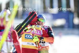 17.03.2024, Falun, Sweden (SWE): Harald Oestberg Amundsen (NOR), Lucas Boegl (GER), (l-r)  - FIS world cup cross-country, mass, Falun (SWE). www.nordicfocus.com. © Modica/NordicFocus. Every downloaded picture is fee-liable.