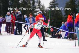 23.03.2024, Meribel, France (FRA): Lily Dode (FRA) - French Championships cross-country, relay, Meribel (FRA). www.nordicfocus.com. © Thibaut/NordicFocus. Every downloaded picture is fee-liable.