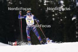 23.03.2024, Meribel, France (FRA): Melissa Gal (FRA) - French Championships cross-country, relay, Meribel (FRA). www.nordicfocus.com. © Thibaut/NordicFocus. Every downloaded picture is fee-liable.