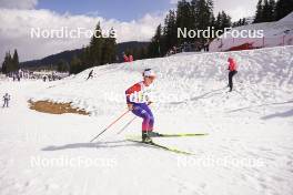 23.03.2024, Meribel, France (FRA): Noemie Remonnay (FRA) - French Championships cross-country, relay, Meribel (FRA). www.nordicfocus.com. © Thibaut/NordicFocus. Every downloaded picture is fee-liable.