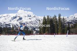 23.03.2024, Meribel, France (FRA): Romain Vaxelaire (FRA) - French Championships cross-country, relay, Meribel (FRA). www.nordicfocus.com. © Thibaut/NordicFocus. Every downloaded picture is fee-liable.