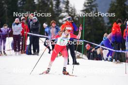 23.03.2024, Meribel, France (FRA): Lily Dode (FRA) - French Championships cross-country, relay, Meribel (FRA). www.nordicfocus.com. © Thibaut/NordicFocus. Every downloaded picture is fee-liable.