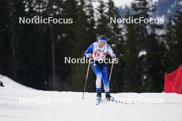 23.03.2024, Meribel, France (FRA): Louna Gillmann (FRA) - French Championships cross-country, relay, Meribel (FRA). www.nordicfocus.com. © Thibaut/NordicFocus. Every downloaded picture is fee-liable.