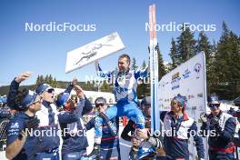 23.03.2024, Meribel, France (FRA): Maurice Manificat (FRA) - French Championships cross-country, relay, Meribel (FRA). www.nordicfocus.com. © Thibaut/NordicFocus. Every downloaded picture is fee-liable.