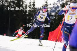 23.03.2024, Meribel, France (FRA): Lena Quintin (FRA) - French Championships cross-country, relay, Meribel (FRA). www.nordicfocus.com. © Thibaut/NordicFocus. Every downloaded picture is fee-liable.