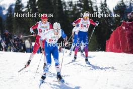 23.03.2024, Meribel, France (FRA): Boris Guillot (FRA) - French Championships cross-country, relay, Meribel (FRA). www.nordicfocus.com. © Thibaut/NordicFocus. Every downloaded picture is fee-liable.
