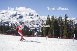 23.03.2024, Meribel, France (FRA): Ugo Zanellato (FRA) - French Championships cross-country, relay, Meribel (FRA). www.nordicfocus.com. © Thibaut/NordicFocus. Every downloaded picture is fee-liable.