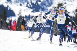 23.03.2024, Meribel, France (FRA): Remi Bourdin (FRA) - French Championships cross-country, relay, Meribel (FRA). www.nordicfocus.com. © Thibaut/NordicFocus. Every downloaded picture is fee-liable.