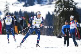 23.03.2024, Meribel, France (FRA): Renaud Jay (FRA) - French Championships cross-country, relay, Meribel (FRA). www.nordicfocus.com. © Thibaut/NordicFocus. Every downloaded picture is fee-liable.
