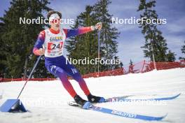 22.03.2024, Meribel, France (FRA): EMILIEN Grappe (FRA) - French Championships cross-country, sprint, Meribel (FRA). www.nordicfocus.com. © Thibaut/NordicFocus. Every downloaded picture is fee-liable.
