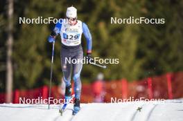 22.03.2024, Meribel, France (FRA): Lauric Chapuis (FRA) - French Championships cross-country, sprint, Meribel (FRA). www.nordicfocus.com. © Thibaut/NordicFocus. Every downloaded picture is fee-liable.