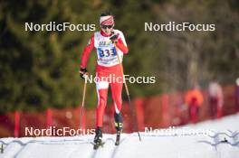 22.03.2024, Meribel, France (FRA): Milo Desseux (FRA) - French Championships cross-country, sprint, Meribel (FRA). www.nordicfocus.com. © Thibaut/NordicFocus. Every downloaded picture is fee-liable.
