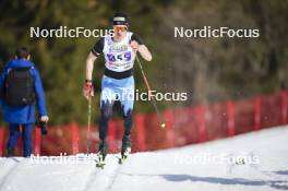22.03.2024, Meribel, France (FRA): Sabin Coupat (FRA) - French Championships cross-country, sprint, Meribel (FRA). www.nordicfocus.com. © Thibaut/NordicFocus. Every downloaded picture is fee-liable.