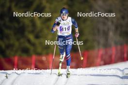 22.03.2024, Meribel, France (FRA): Liv Coupat (FRA) - French Championships cross-country, sprint, Meribel (FRA). www.nordicfocus.com. © Thibaut/NordicFocus. Every downloaded picture is fee-liable.